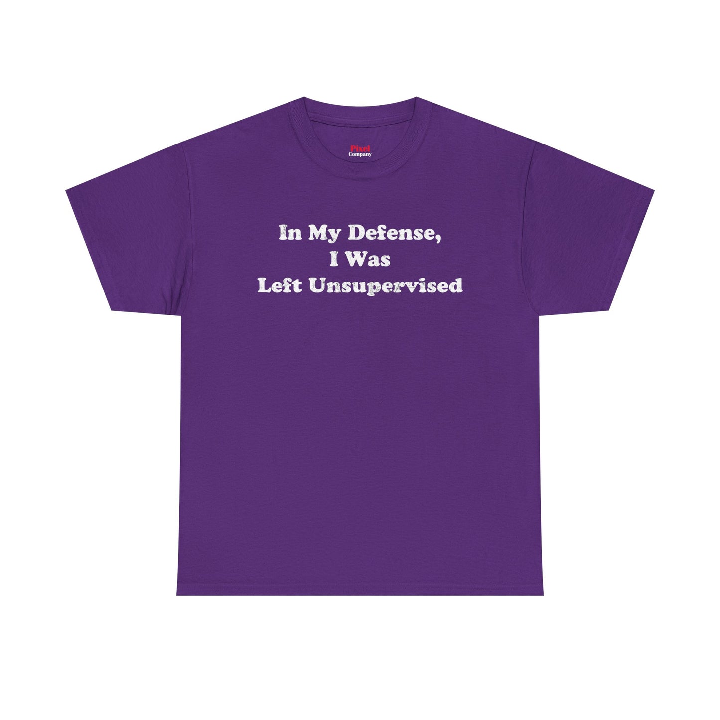 "In My Defense, I Was Left Unsupervised" - Unisex Fit
