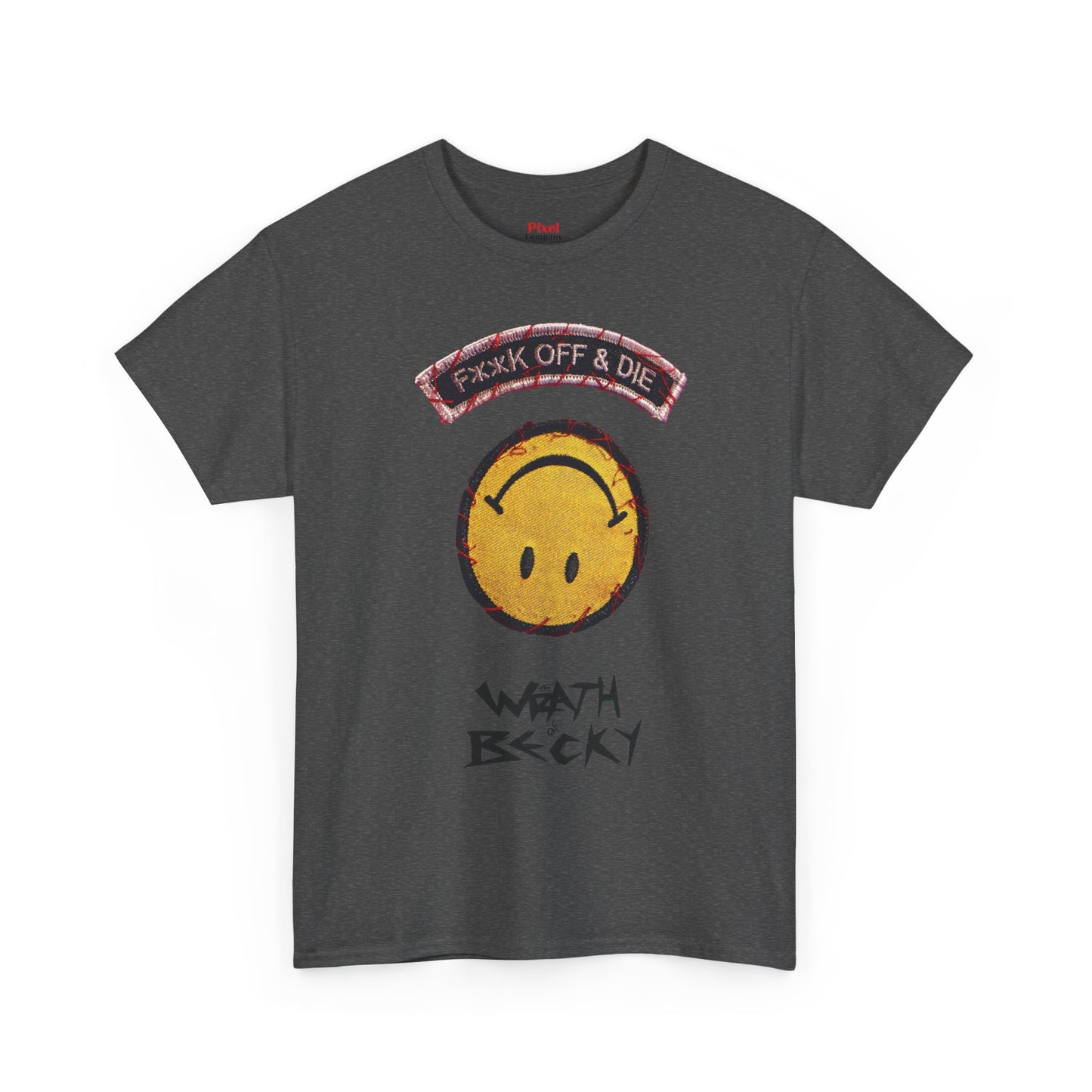 Wrath of Becky Inspired T-Shirt | Revenge Movie Graphic Tee | Smiley Face Horror Shirt | Unisex Fit