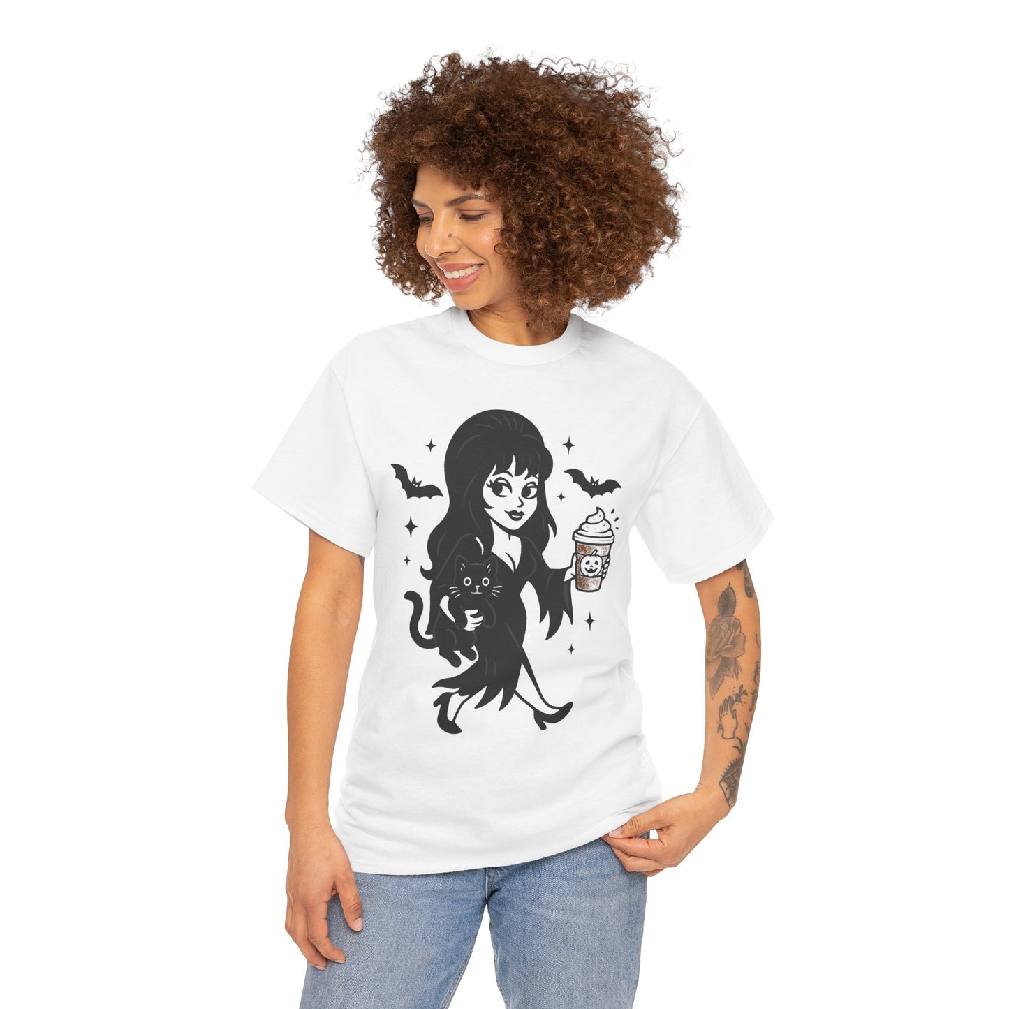 Gothic Halloween Coffee Shirt | Unisex Fit