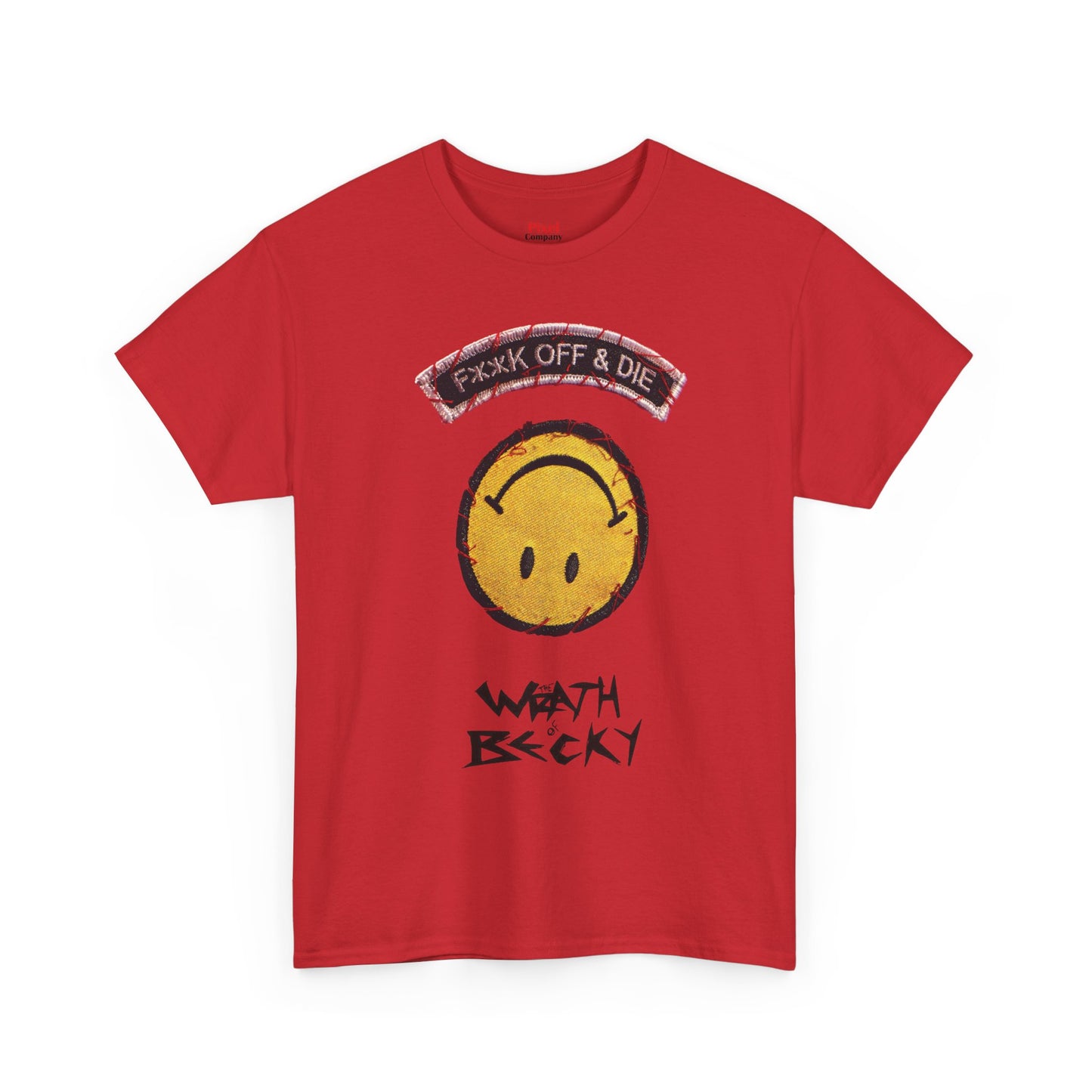 Wrath of Becky Inspired T-Shirt | Revenge Movie Graphic Tee | Smiley Face Horror Shirt | Unisex Fit