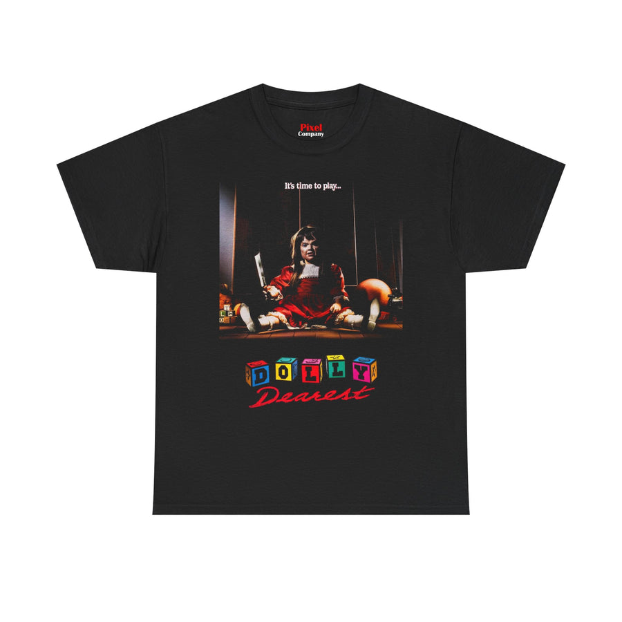 Dolly Dearest 90s Killer Doll Horror Graphic Tee – Pixel Company