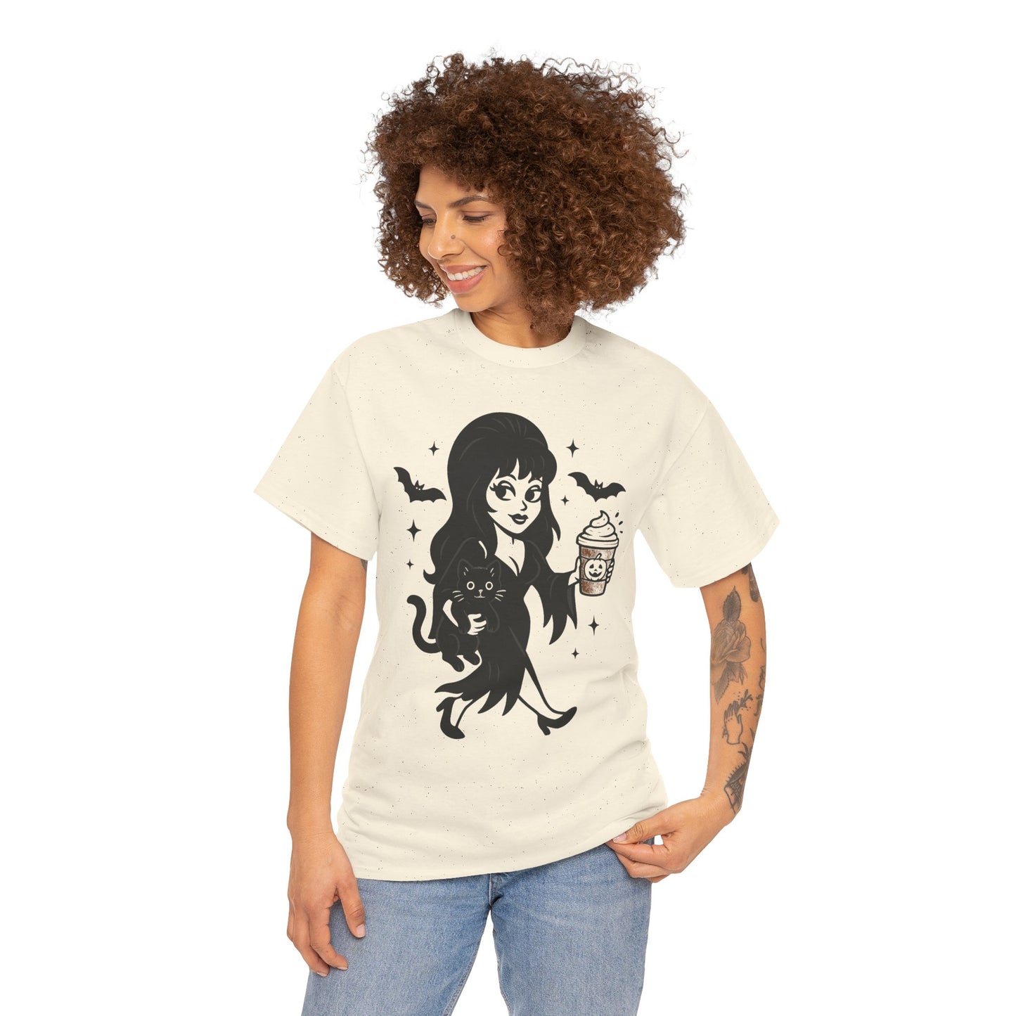 Gothic Halloween Coffee Shirt | Unisex Fit