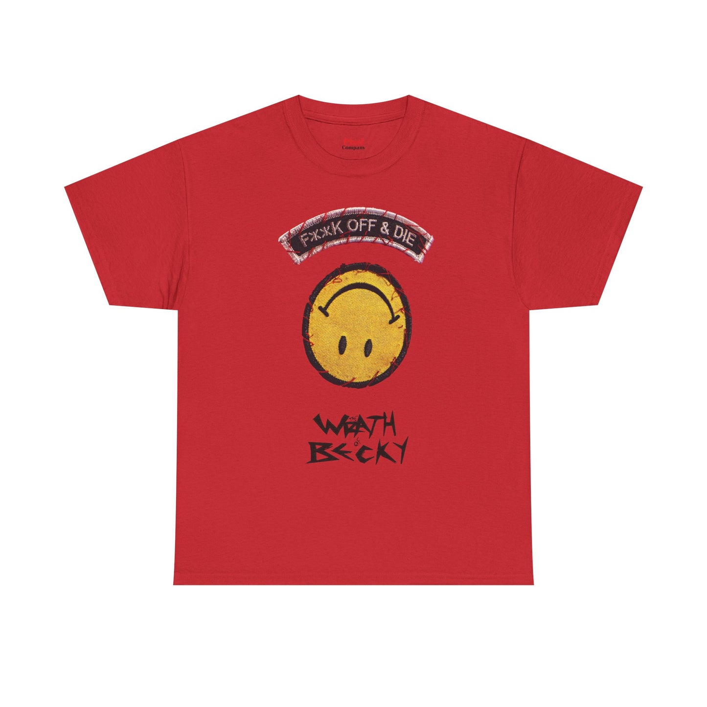 Wrath of Becky Inspired T-Shirt | Revenge Movie Graphic Tee | Smiley Face Horror Shirt | Unisex Fit