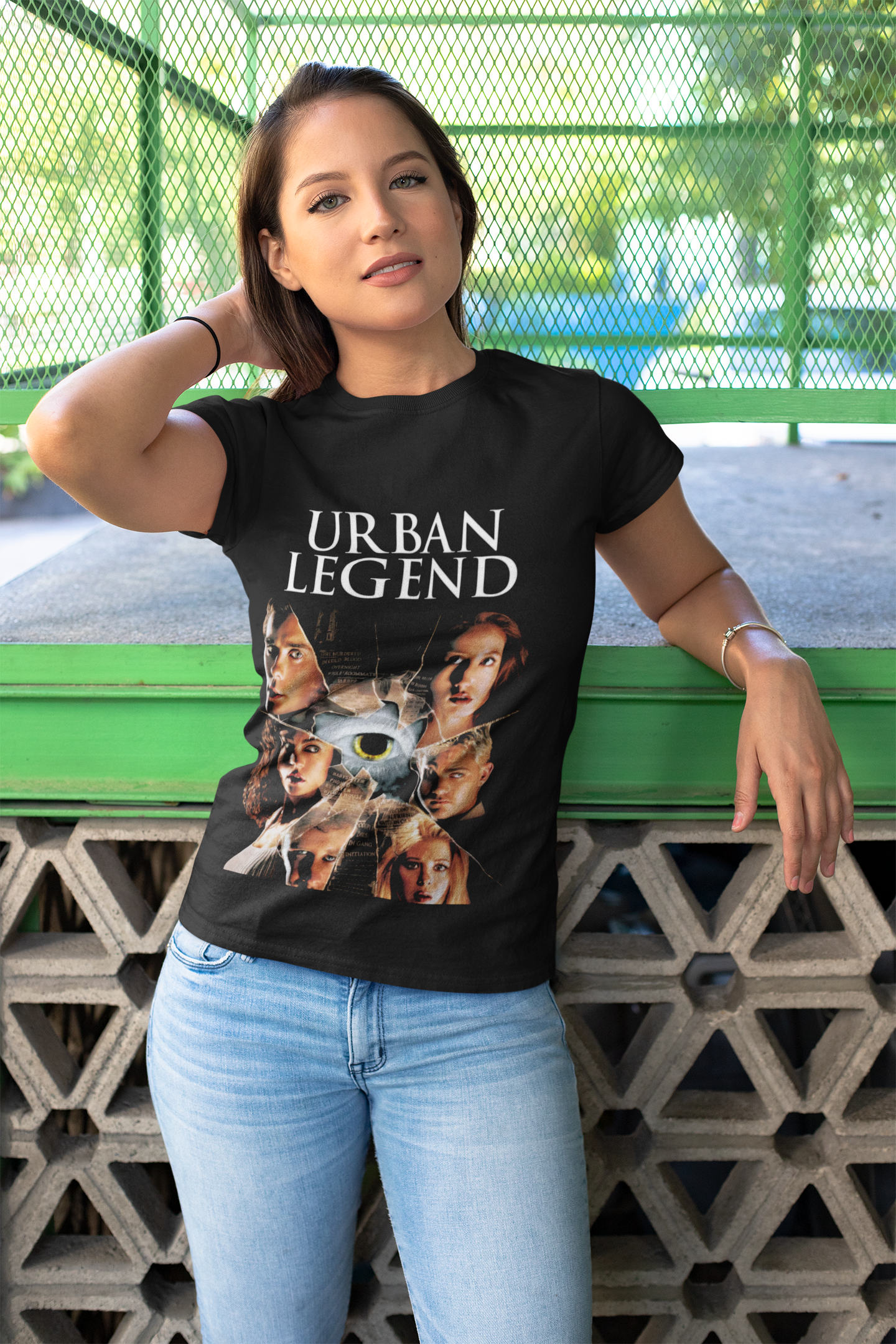 Urban Legend Graphic Tee - Retro Horror Shirt, Movie Merchandise, Gift for Horror Fans, Casual Wear, Unisex Heavy Cotton Tee
