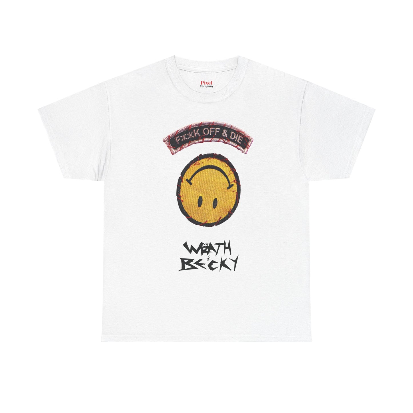 Wrath of Becky Inspired T-Shirt | Revenge Movie Graphic Tee | Smiley Face Horror Shirt | Unisex Fit