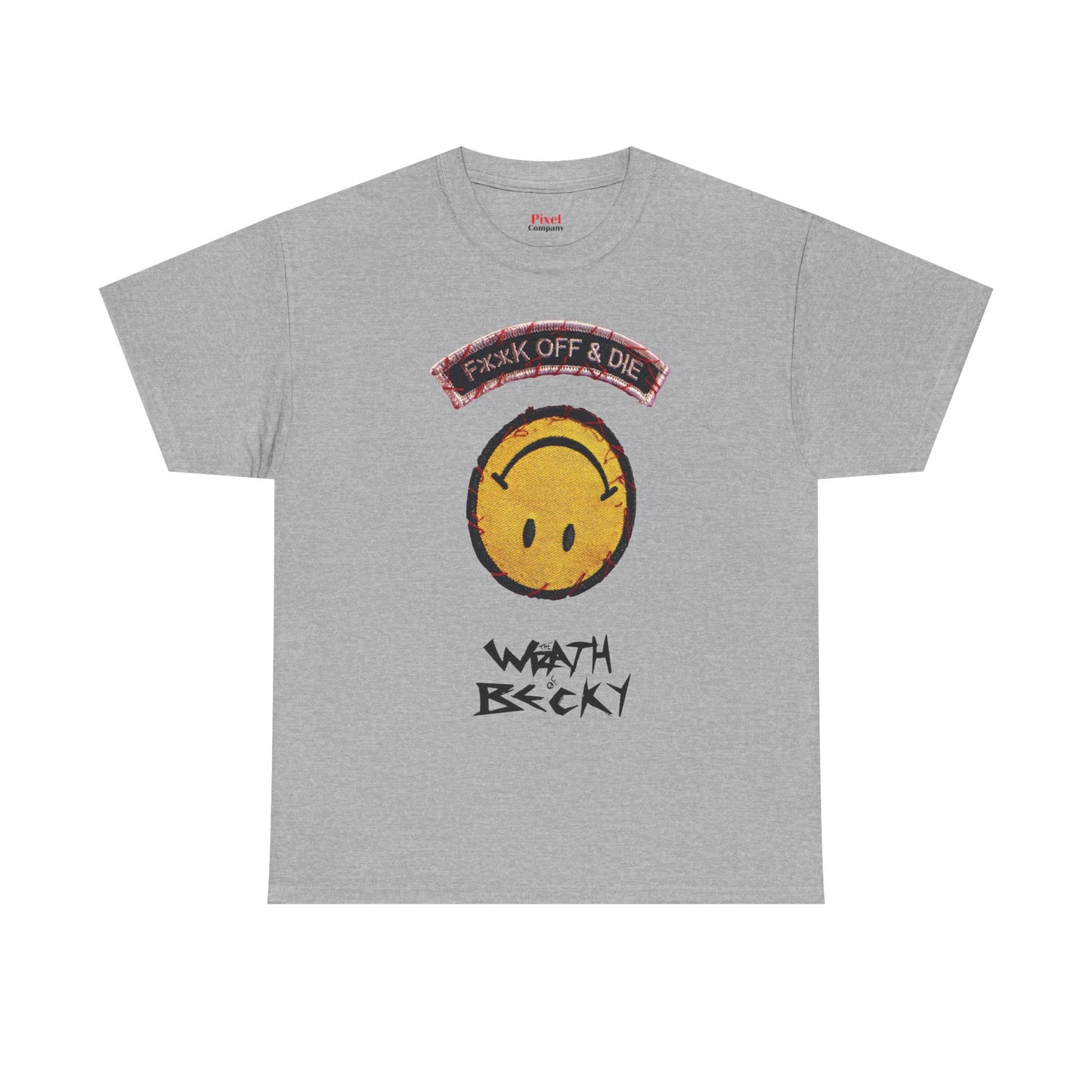 Wrath of Becky Inspired T-Shirt | Revenge Movie Graphic Tee | Smiley Face Horror Shirt | Unisex Fit