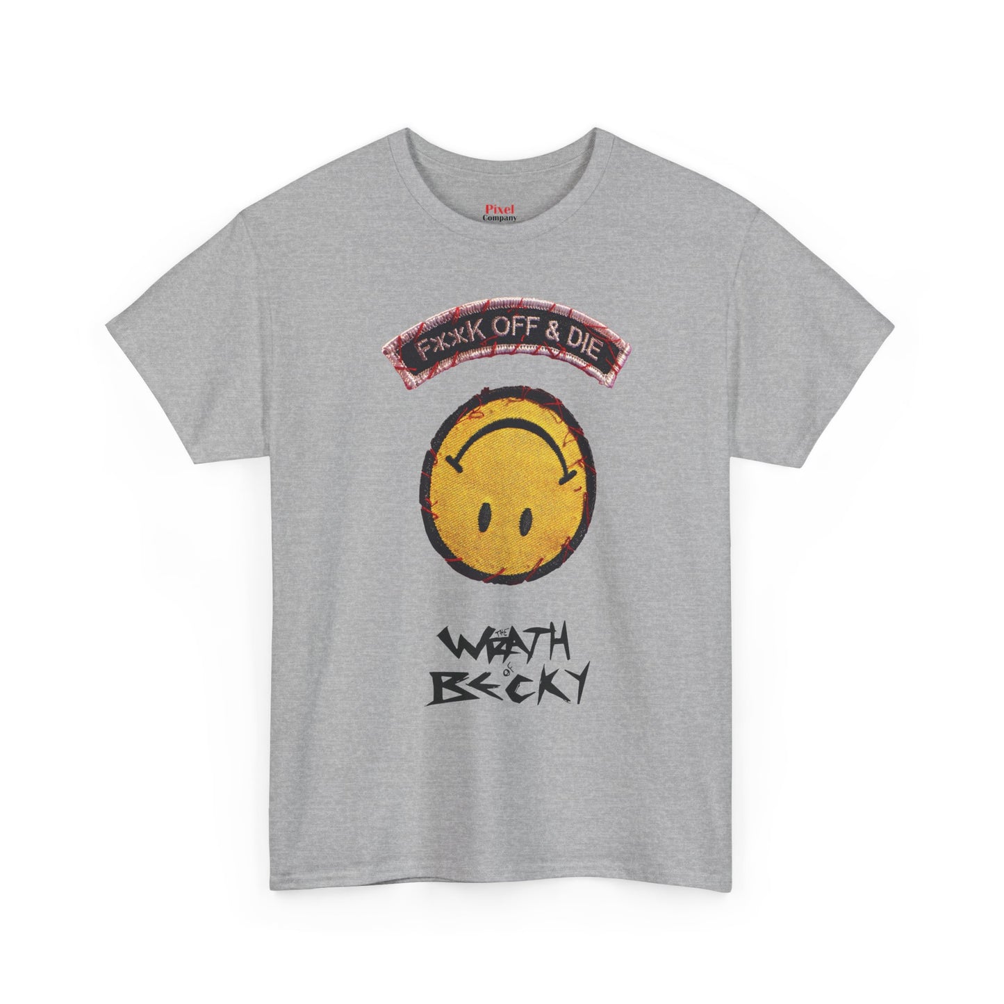 Wrath of Becky Inspired T-Shirt | Revenge Movie Graphic Tee | Smiley Face Horror Shirt | Unisex Fit