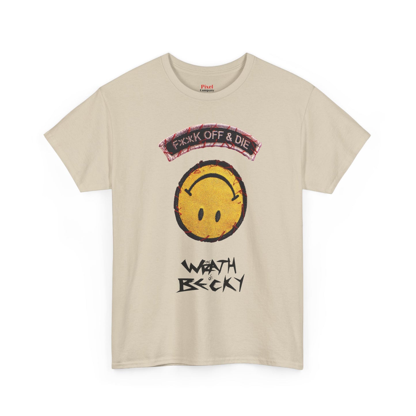 Wrath of Becky Inspired T-Shirt | Revenge Movie Graphic Tee | Smiley Face Horror Shirt | Unisex Fit