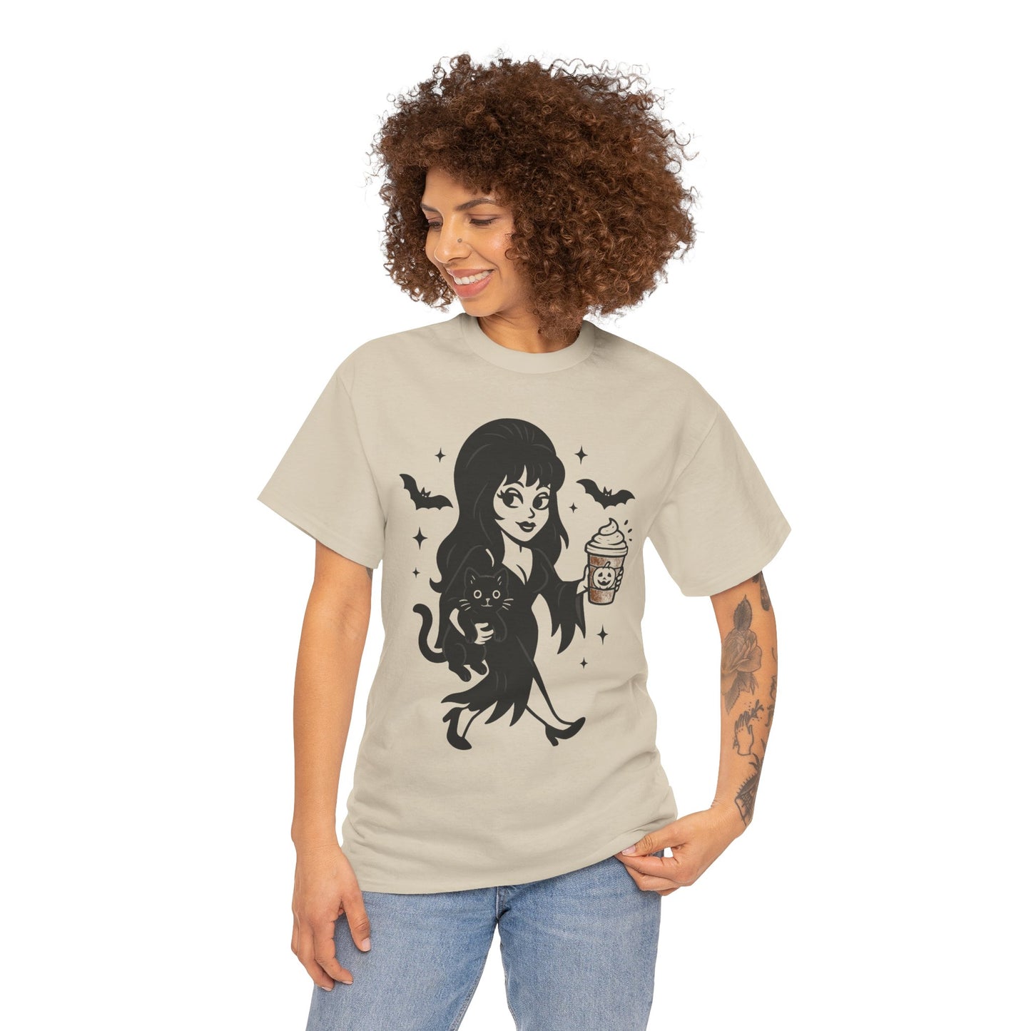 Gothic Halloween Coffee Shirt | Unisex Fit