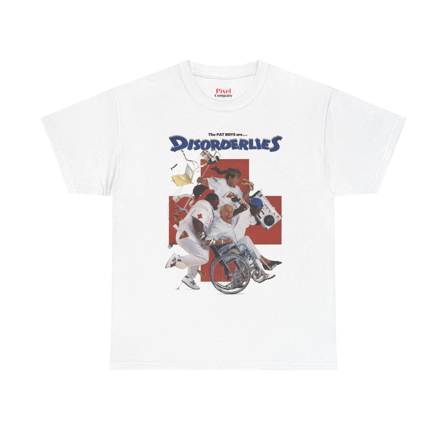 Disorderlies vintage 80s hip-hop comedy graphic t-shirt, unisex heavy-cotton