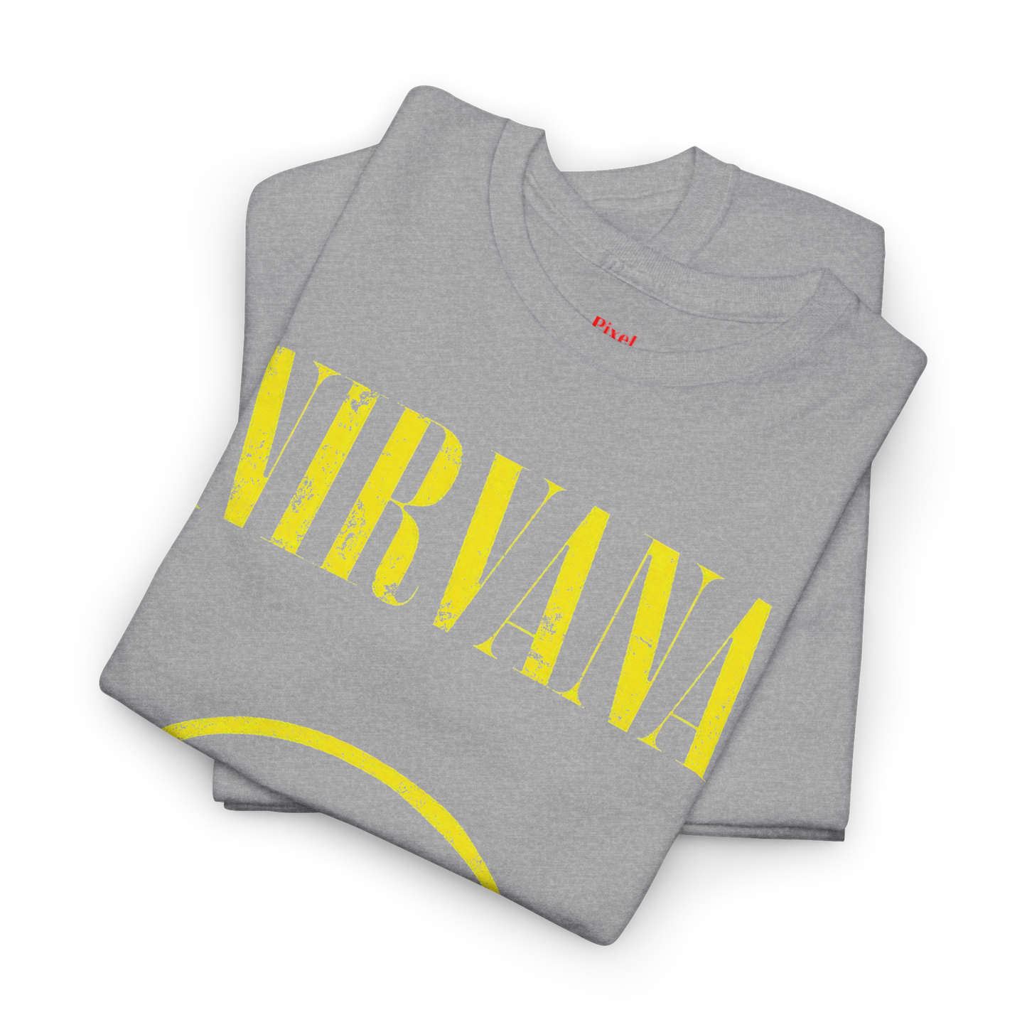 Nirvana Smiley Face T-Shirt – Vintage 90s Rock Graphic Tee | Unisex Streetwear